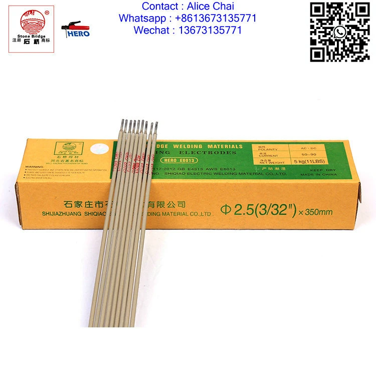 Mild Steel Welding Rods E6013 Welding Electrode Aws E6013